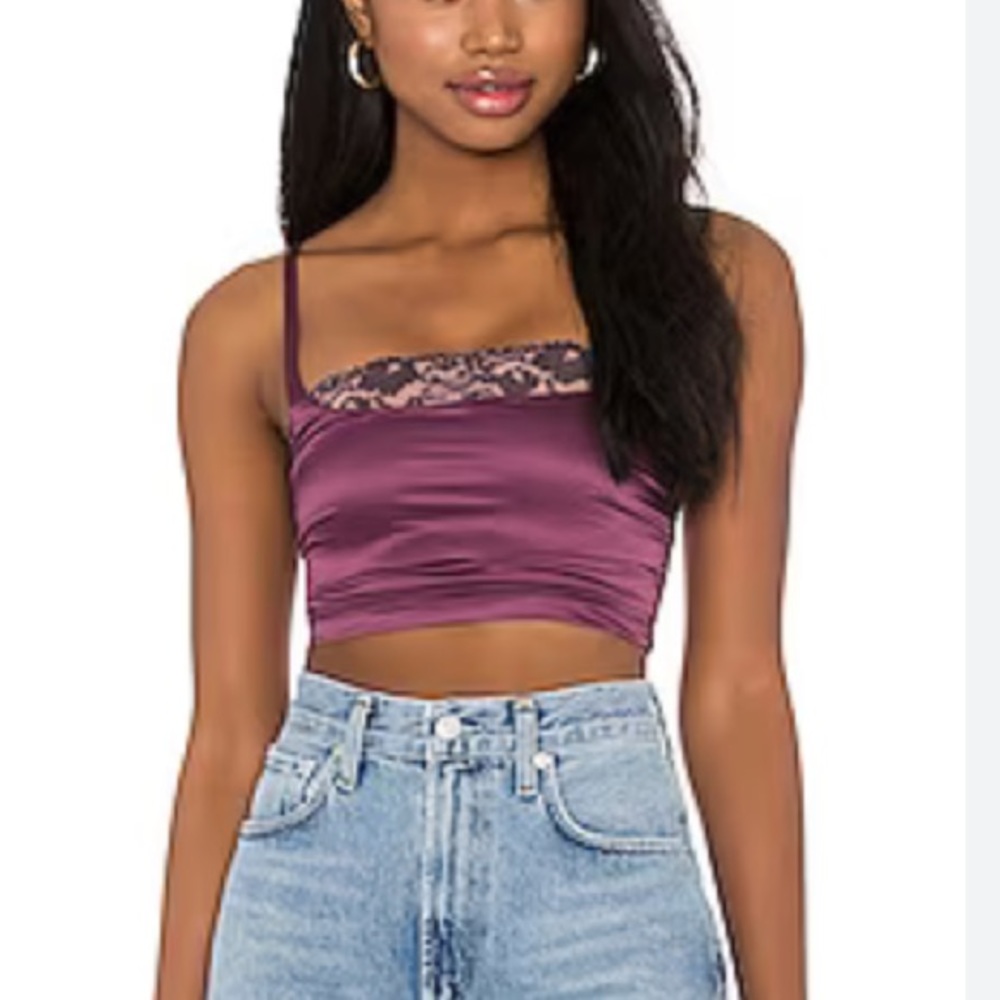Free People Cross Paths Brami Top size medium